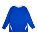 Elite Retro Kits Chelsea 2011/12 UCL final home long sleeve football shirt in blue with white side panel details