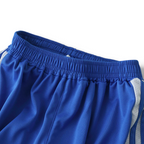 Elite Retro Kits kids Chelsea 2011/12 home kit blue football shorts with white side mesh panels and elastic waistband
