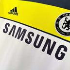 Elite Retro Kits Chelsea 2011/12 third football shirt featuring white, yellow, and black details with Samsung logo