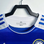 Elite Retro Kits Chelsea 2011/12 UCL Final long sleeve home shirt in blue with white adidas shoulder stripes