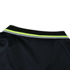 Elite Retro Kits Borussia Dortmund 1997/98 home shirt collar detail in black with yellow and grey trim