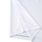 Close-up of the white fabric texture on an Elite Retro Kits Fiorentina 1991/93 away football shirt