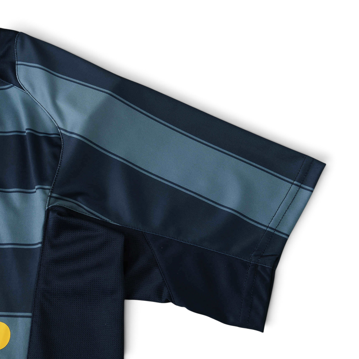Elite Retro Kits Inter Milan 2004/05 third football shirt featuring dark blue and grey horizontal striped pattern