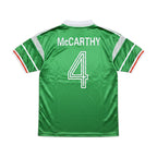Elite Retro Kits Ireland 1988-90 home football shirt in green with McCarthy number 4 print on the back