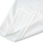 Close-up of the white fabric texture of an Elite Retro Kits Ireland 1994 away football shirt.