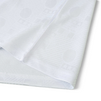 Elite Retro Kits Italy 1994 away football shirt in white with subtle tonal jacquard pattern and stitched hem detail