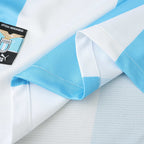 Elite Retro Kits Lazio 1999/00 home shirt in sky blue and white with the club eagle emblem and official tag detail.