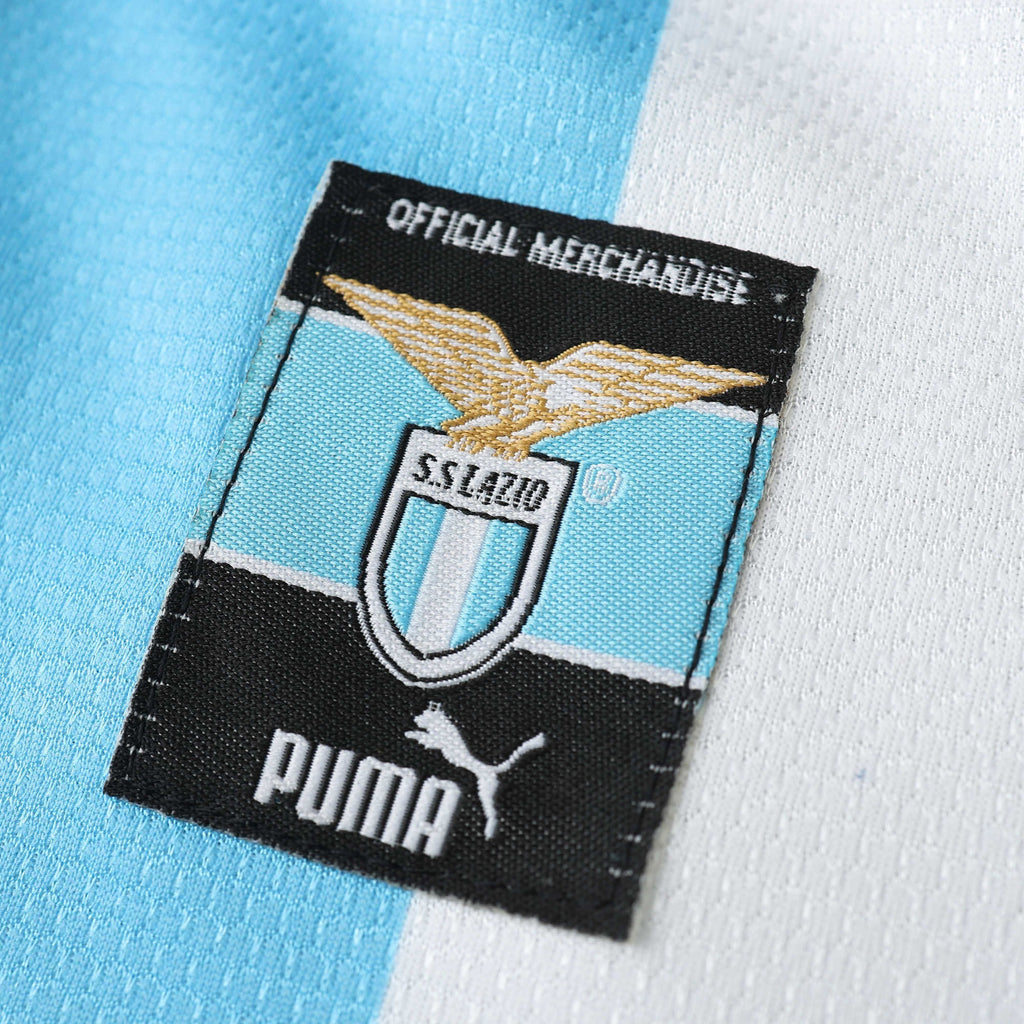 Elite Retro Kits Lazio 1999/00 home shirt official merchandise patch featuring the club eagle crest and Puma logo.