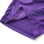 Elite Retro Kits purple Real Madrid 2016/17 away kids kit jersey hem detail with embroidered club crest