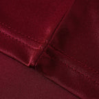 Close-up of the deep red fabric and stitching on an Elite Retro Kits Roma 1992-94 home football shirt.