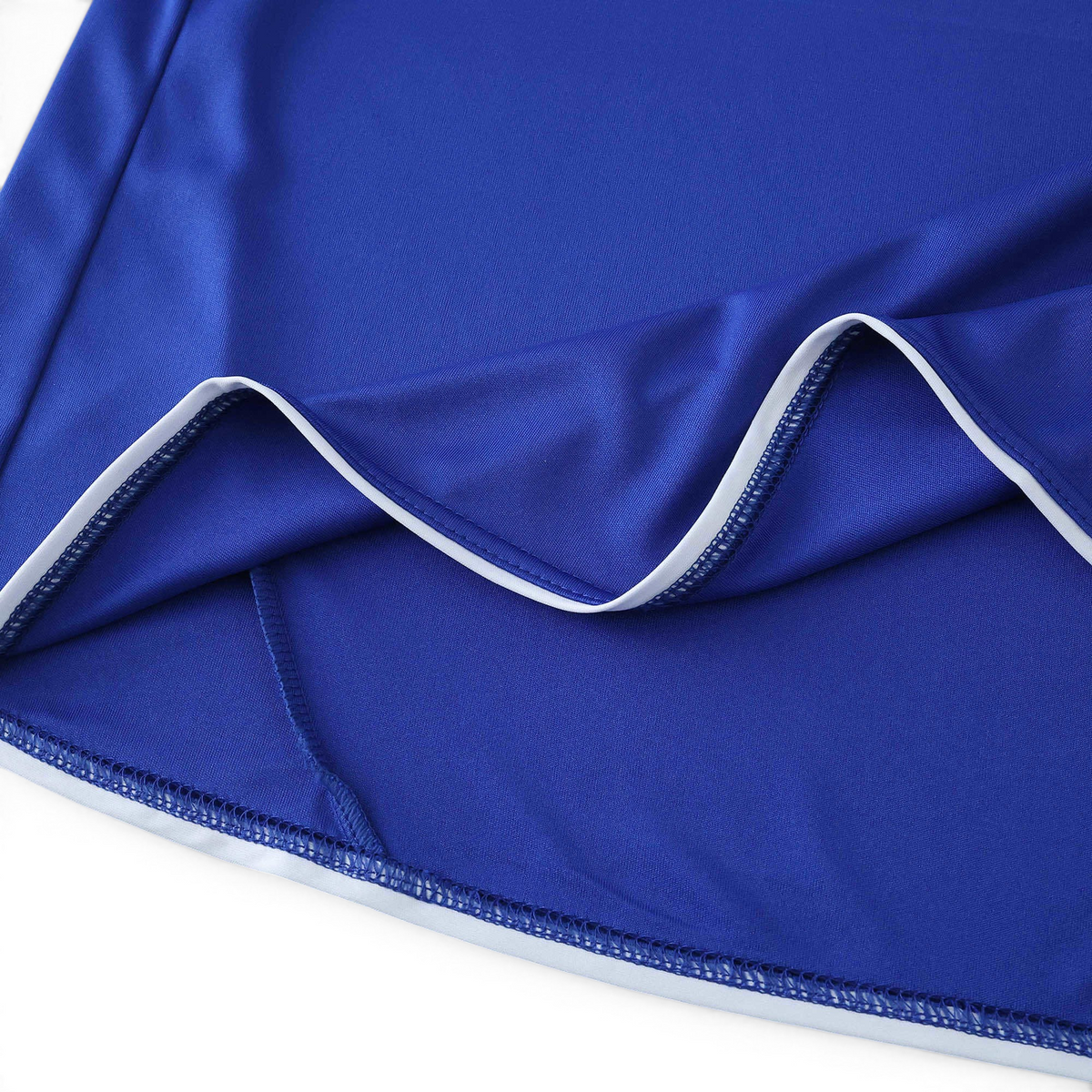 Elite Retro Kits FC Schalke 04 2010/11 royal blue home football shirt featuring white trim detail