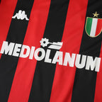 Maillot domicile de l’AC Milan 1988/89