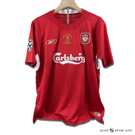 Liverpool 2004-2005 UEFA Champions League Final Home shirt