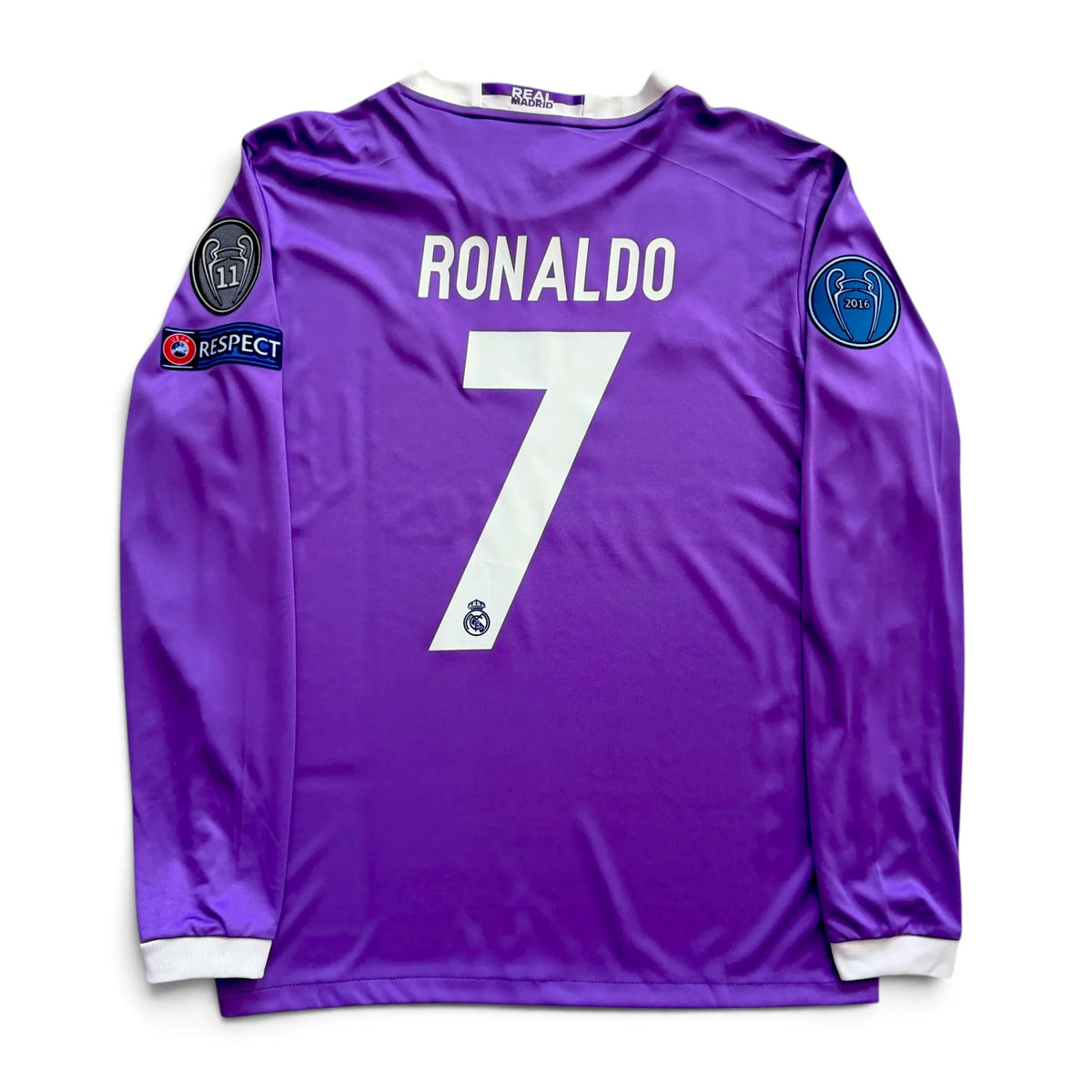 Real Madrid 2016/17 UCL-finale uitshirt (lange mouwen)