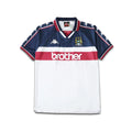 Manchester City Soccer Away Shirt from the 1997/98 season with Brother sponsor on the shirt.