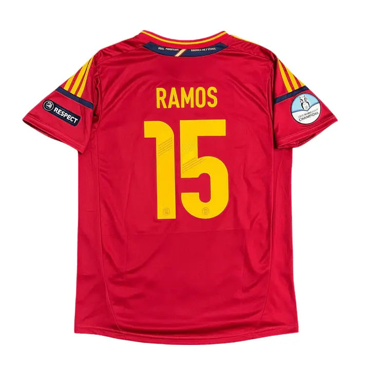 Spain Euro 2012 Home Shirt